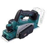 KATSU FIT-BAT 21V Akku-Hobel, Handhobel mit 82 mm Hobelbreite, bis 2 mm Spantiefe, 15000 U/min, zusätzliche Klingen enthalten, ohne Akku und Ladegerät 102781