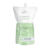 Wella Professionals Elements Renewing Shampoo ohne Sulfate und Silikone – beruhigende Haarpflege für empfindliche Kopfhaut – mit Aloe Vera und Vitmain E – Nachfüllpack 1 l