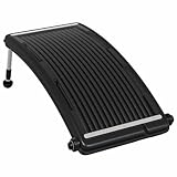 vidaXL Gebogener Solar-Heizung für Pool 110x65 cm Solar-Heizung Poolheizung Solarheizung Swiming Pool Solarkollektor Schwimmbad Heizung