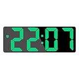 Pmqs Digitaler Wecker, 6,7 Zoll, LED, Digitaluhr
