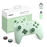 8bitdo Ultimate 2C Wireless Controller für Windows-PC und Android, mit 1000 Hz Abfragerate, Hall-Effekt-Joysticks und Hall-Triggern und Neu Belegbaren L4/R4-Stoßfängern, Turbofunktion (Grün)