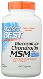 Doctor's Best Glucosamine Chondroitin MSM with OptiMSM, 240 Capsules