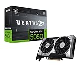 MSI GeForce RTX 5050 8G Ventus 2X OC - 8GB GDDR6 (20Gbps/128-bit), PCIe 5, Boost: 2602 Hz, HDMI 2.1b, DisplayPort 2.1b