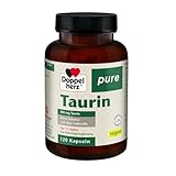 Doppelherz pure Taurin 500 mg pro Kapsel - ohne Füllstoffe - ohne Gelatine - 120 Kapseln