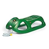 RollyToys Snow Cruiser John Deere(ab 3 Jahren, Farbe Grün, sehr Stabil, mit Stahlschienen, Schlitten, Rutscher) 200160