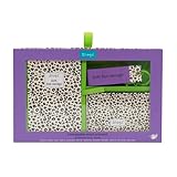 Mr. Wonderful Set aus Notizbuch A6 + Geldbörse + Schlüsselanhänger - Animal Print Tupfen