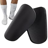 Fußball-Schienbeinschoner – flexibler Komfort und Schutz, Fußball-Schienbeinschoner, Waden-Kompressionsmanschette mit Wabenpolstern, Ärmeltasche, Schienbeinschutz, Fußballausrüstung für