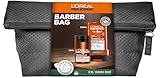 L'Oréal Paris Men Expert Geschenkset für Männer, Mit Feuchtigkeitspflege und Duschgel, Für Körper, Bart, Gesicht und Haare, Barber Club Bart & Haut Pflege-Set, 1 x 50 ml, 1 x 250 ml