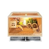 Heizmatte für Reptilienterrarium | 15 x 14 cm elektrische Heizung wasserdicht unter Terrarium | Heizmatte Aquarium Spinnen und Schlangen | für kleine Tiere Pflanzen in Eidechse Frösche To