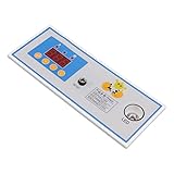 Zooke Inkubator-Temperaturregler 30 W 12 V Großes LCD-Display Vollautomatischer Inkubator-Regler aus Kunststoff mit Temperatursensor für den Bauernhof