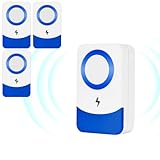 Sprifityy Ultraschall Schädlingsbekämpfer, 4 Pack Elektronische Insektenschutzmittel Portable, Innenräumen Pest Repeller, Moskitoschutz, für Fliegen, Mücken, Motten, Ratten Kakerlaken Fliegen