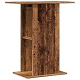vidaXL Aquariumständer Altholz-Optik 36x60,5x72,5 cm Holzwerkstoff, Aquarienschrank, Aquarienunterschrank, Aquarienständer, Aquariumunterschrank
