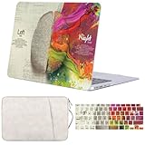 FFBOFFC Hülle Kompatibel mit MacBook Pro 16 Zoll 2020 2019 Freisetzung Modell A2141 mit Touch Bar Touch ID, Kunststoff Schutzhülle Hartschale & Laptop Tasche &Tastaturdeckel, 1450 Gehirne