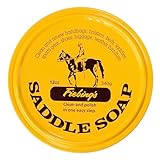 Fiebing's Saddle Soap Yellow Polish Cleans Leather Renew Revive Color 12 oz