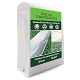 Neegool Pflanzenvlies Wintervlies für Pflanzen Frostschutz,3 x 10m Abdeckung für Pflanzen, atmungsaktives und Pflanzenschutzvlies gegen Frost, Vögel und Insekten, uv beständig