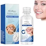 OFFCUP 30g Zahnersatzset Temporäre Zahnreparaturset Zahnersatz Selber Machen Provisorische ZahnfüLlung Zahnzement zur Reparatur von Zahnlücken und Abgebrochenen Zähnen