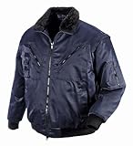 eXtreme Herren Pilotenjacke für Arbeit & Freizeit – Vielseitige Modelle mit 4-in-1 Funktion oder in Warnschutzfarben in marine Größe M
