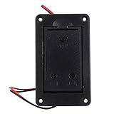 Gitarre 9V Batteriefach, 9V -Batteriehalter -Kistenkastenabdeckung für Guitar Bass Active Pickup -Stecker Musikinstrument spielen Accessoires Musikinstrumentenzubehör