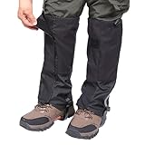 Ranley Wasserdichte Gamaschen für Schuhe | Mehrzweck verstellbare Beinlinge für die Jagd, atmungsaktive Abdeckung zum Laufen, Damen, Skifahren, Wandern, Schnee, Regen, Bergsteigen