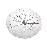 FYOBOT Rostfreier Verstellbarer Tropfendeckel Simmering Food Pot Cover Anti-ÜBerlauf-Schutzdeckel Dampfgarer