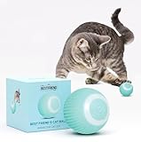 Yourbestfriendshop® Interaktives Katzenspielzeug | Katzenspielzeug zur Selbstbeschäftigung | Katzenspielzeug Elektrisch | Katzen Spielzeug | Spielzeug Katze | Kitten Zubehör | Garantierter Spaß (Blau)