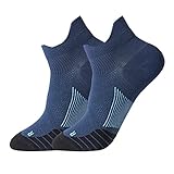 Generisch Leoparden Socken -PVC-Unterseitenfarbe kann angepasst werden. Lässige Sportschuhe für Solid Socken Herren (Navy, L)