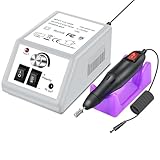 TIEOAXFT Professionelles Maniküre-Bohrmaschinen-Set for Entfernen von Gel-Nagellack, Formen und Feilen Nägeln – geräuscharm, einfach zu bedienen