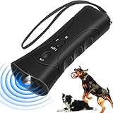 WEIMEIH Anti Bell Gerät Hunde, Anti Bell Halsband für Hunde, Handheld Ultraschall Anti Bell Gerät Hunde, Effektiv Haustiertraining, Hundegebell Stoppen, Hundetrainings Geräte Draußen Zuhause