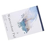 Skizzenbuch Aquarellpapier für Bilder, Größe A4 A5, 30 Seiten, bestehend aus Material, Geeignet für Kunst, Design und Wissenschaft (A4) (A5)