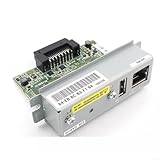 Ethernet-Schnittstellenmodul C32C881008, Print Server für UB-E04, 100 Mbps Fast Ethernet (10Base-T/100Base-TX), kompatibel mit TM-T88VI/TM-T88V/TM-T70II/TM-U220/TM-H6000, PCB-Material