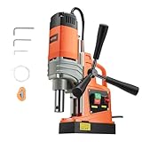 VEVOR Profi Kernbohrmaschine Magnetbohrmaschine 1300 W, Kernbohrmaschine Magnetbohreinheit 13000 N 40 mm, 810 U/min Magnetkernbohrsystem für Schiffsbau, Brückenbau, Windkrafterzeugung