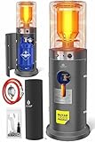 KESSER® Heizstrahler Gas KE12 Heizpilz für Terrasse Terrassenheizer Terrassenheizstrahler, Freiluftheizung 10 kW Gasheizstrahler gasheizer, Wärmestrahler, Heizgerät - inkl. Schutzhülle, Anthrazit