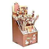 Kugelschreiber, lustiger Cartoon-Stift, 0,5 mm, 48 Stück, Schreibwaren mit flüssiger Tinte für Studenten, Schule, Zuhause, Büro, Geschenk