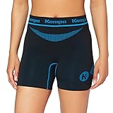 Kempa Erwachsene Bekleidung Teamsport Attitude Pro Shorts Damen, Schwarz/Blau, XL/XXL