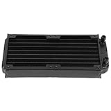 Baxnore Pl280A CPU-Kühler, Aluminium-CPU-Kühlkörper, Wasserkühlungs-Wärmetauscher, CPU-Wärmetauscher für Home-Computing-Industrieanwendungen