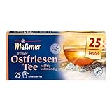 Meßmer Ostfriesen-Tee | 25 Teebeutel | Glutenfrei | Laktosefrei | Vegan