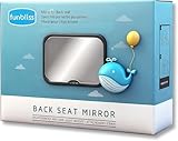 Spiegel Auto Baby Rückbank,Konvexer Rücksitzspiegel für Klares Reflexionsbild, 360 Grad Flexible Drehung, Keine Montage Erforderlich, Baby Zubehör