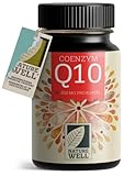 Q10 Kapseln hochdosiert 120x mit 200mg Coenzym Q10 pro Kapsel - hochwertiges Coenzym Q10 Ubichinon aus Fermentation - laborgeprüft mit Zertifikat - Vorrat für 4 Monate - 100% vegan