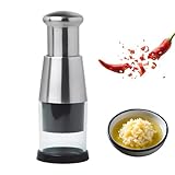 Wmf Knoblauchpresse, Knoblauchpresse Manuelle Zerkleinerer Leicht Zu Reinigender GemüSeschneider FüR Knoblauch, Paprika Und Zwiebeln ﻿