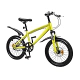 TanjcXliu Fahrrad Kinder 18 Zoll Jungen Mädchen Kinderfahrrad Mountainbike Kinderfahrräder Fahrräder für Kinder mit Einer Größe von 4,1-4,59 Fuß