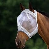 Harrison Howard CareMaster Fliegenmaske UV-Schutz Standard Silber (Warmblut(L))