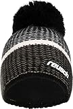 Reusch Noah Beanie angenehm warme und Winddichte Unisex Strickmütze Wintermütze Skimütze Herren Damen mit Bommel für Sport und Freizeit mit hohem