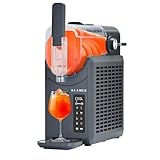 KLAMER Slush Maschine, mit 5 voreingestellten Programmen: Slushie, Cocktail, Milchshake, Frappé, Wein, Automatische Reinigung, 2L Fassungsvolumen, Turbo Freeze, kein Eis erforderlich