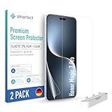 smartect TPU Schutzfolie [2 Stück, Klar] kompatibel mit Honor Magic 7 Pro, Bedeckt das ganze Display, Bildschirmschutz Blasenfrei, Displayschutzfolie Anti Fingerabdruck
