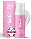 Natürliche Intim Creme gegen Trockenheit, Juckreiz & Irritationen im Intimbereich - Beruhigende Feuchtcreme mit Milchsäure & pH-Wert angepasst, Intimpflege Damen Wundcreme (50ml)