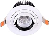 SSDDLZEQ Downlight für Bühnendekoration, robust und super hell, Zoom, Downlight, Projektor mit verstellbarem Winkel, hohe Effizienz, Deckeneinbauleuchte (4000 K, Naturlicht, 35 W)