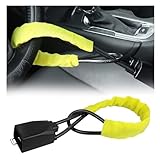 Lenkradkralle, für BMW Mini Aceman (J05) 2024 2025 Lenkradschloss für Auto, Diebstahlsicherung vom Lenkrad bis zur Gurtsteckdose Strapazierfähig