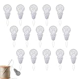 beejune 15 Stück Nadeleinfädler Für Nähmaschinen, Einfädelhilfe Für Nähmaschinen, Einfädelhilfe Für Nähnadeln, Aluminium Nadeln Einfädler, Für Hand Nähen Und DIY Einfache Stickerei Nadeleinfädle