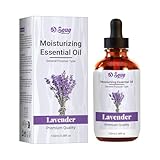 Lavendel ätherisches Öl 100ml,Natürliches Ätherisches Lavendel Öl,Ätherisches Bio Öl,Ätherisches Lavendel Öl Bio,reines Lavendelöl für Diffusor Haut Massage Kerze Seife machen 100ml