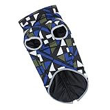 Milisten 1Stk Haustierjacke Kühlweste für Hunde Auto Windhund Hund kühlung Rassen hundemantel Dog Raincoat wasserdichte Kleidung für welpen Winddichter Regenmantel für Hunde Polyester Blue